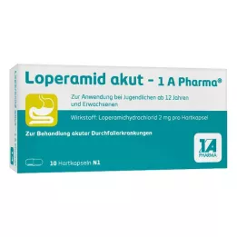 LOPERAMID akut-1A Pharma hard capsules, 10 pcs