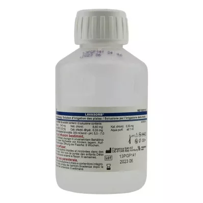 LAVASORB Wound irrigation solution, 250 ml LAVASORB Wound irrigation solution, 250 ml
