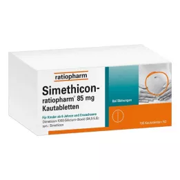 SIMETHICON-ratiopharm 85 mg chewable tablets, 100 pcs