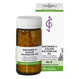 BIOCHEMIE 6 Kalium sulfuricum D 6 tablets, 200 pcs