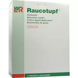 RAUCOTUPF Swab 1 pc. large cotton head, 50X2 pcs