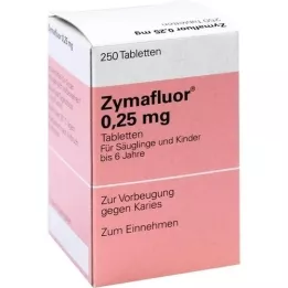 ZYMAFLUOR 0.25 mg tablets, 250 pcs