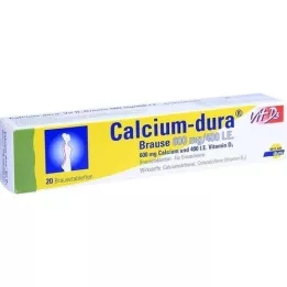 CALCIUM DURA Vit D3 Brause 600 mg/400 I.E., 20 St
