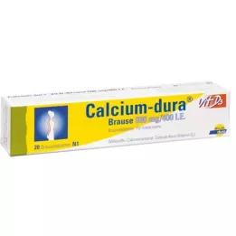 CALCIUM DURA Vit D3 Brause 600 mg/400 I.E., 20 pcs