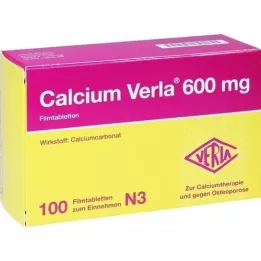 CALCIUM VERLA 600 mg film -coated tablets, 100 pcs
