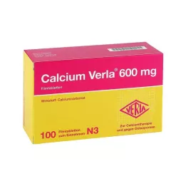 CALCIUM VERLA 600 mg film-coated tablets, 100 pcs