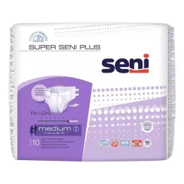 SUPER SENI Plus incontinence pants night f.e.gr.2 m, 10 pcs
