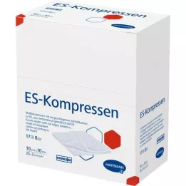 ES-KOMPRESSEN Steril 10x10 cm 8fold, 25x2 pcs