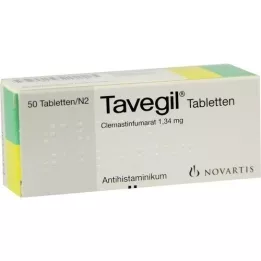 TAVEGIL Tablets, 50 pcs