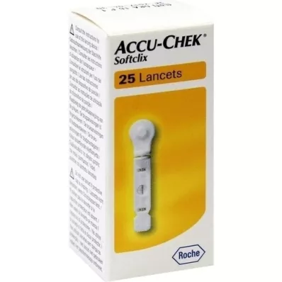 ACCU-CHEK Softclix Lancet, 25 St