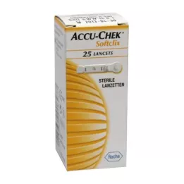 ACCU-CHEK Softclix Lancet, 25 pcs