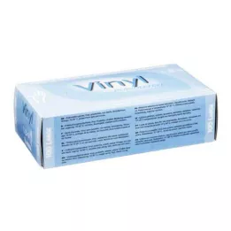 VINYL Gloves powder-free large, 100 pcs