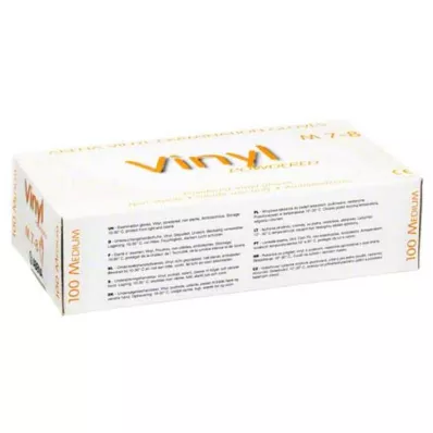 VINYL Gloves medium, 100 pcs