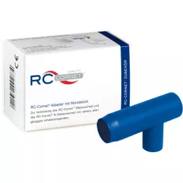 RC Cornet adapter with mouthpiece for inhalers, 1 piece
