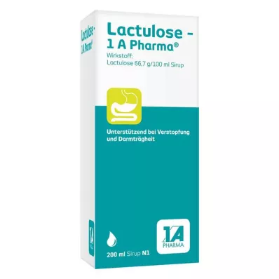 LACTULOSE-1A Pharma Syrup, 200 ml LACTULOSE-1A Pharma Syrup, 200 ml
