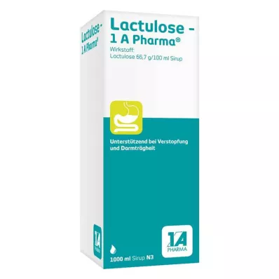 LACTULOSE-1A Pharma Syrup, 1000 ml LACTULOSE-1A Pharma Syrup, 1000 ml
