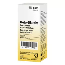KETO DIASTIX Test strips, 50 pcs