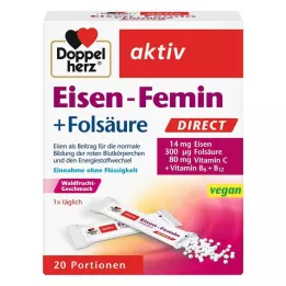 DOPPELHERZ Iron Femin DIRECT Pellets, 20 pcs