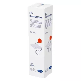 ES-KOMPRESSEN Unsteril 5x5 cm 16 times, 100 pcs