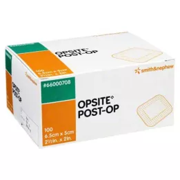 OPSITE Post-OP 5x6.5 cm dressing individually sterile, 100X1 pcs