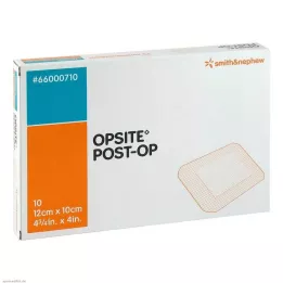 OPSITE Post-OP 10x12 cm dressing individually sterile, 10X1 pcs