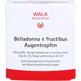 BELLADONNA E FRUCTIBUS Eye drops, 5X0.5 ml