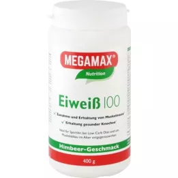 EIWEISS 100 Raspberry Quark Megamax σε σκόνη, 400 γρ