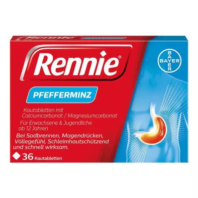 Delivery service from Germany - RENNIE Chewable tablets, 36 pcs