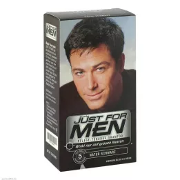 Just for men Care Tint Shampoo Black, 60 ml