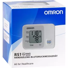 Omron RS1 wrist blood pressure gauge, 1 pcs