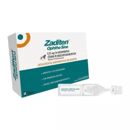 ZADITEN ophtha sine 0.25 mg/ml eye drops single dose, 20 pcs