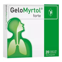 GELOMYRTOL forte gastro-resistant soft capsules, 20 pcs