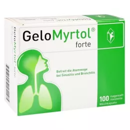 GELOMYRTOL Forte gastric -resistant soft capsules, 100 pcs