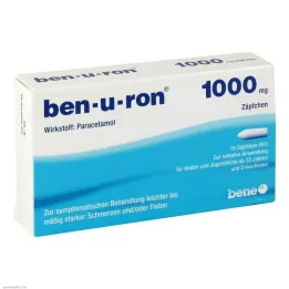 BEN-U-RON 1,000 mg suppositories, 10 pcs