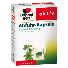 DOPPELHERZ Laxative capsules Rizinol 1,000 mg, 30 pcs