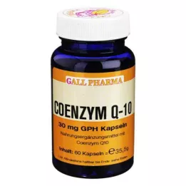 COENZYM Q10 30 mg GPH cápsulas, 60 pz