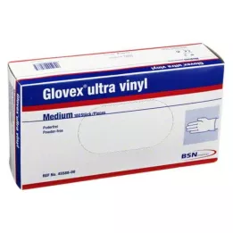 GLOVEX Ultra Vinyl gloves medium, 100 pcs