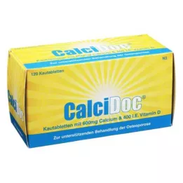 CALCIDOC Chewable tablets, 120 pcs
