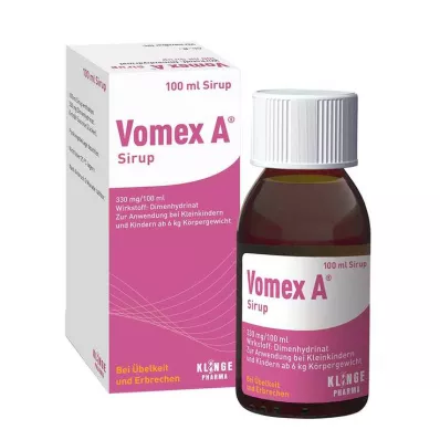 VOMEX A syrup, 100 ml VOMEX A syrup, 100 ml