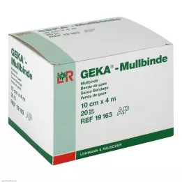 MULLBINDEN GEKA 10 cmx4 m, 20 pcs