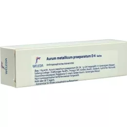 AURUM METALLICUM PRAEPARATUM D 4 ointment, 25 g