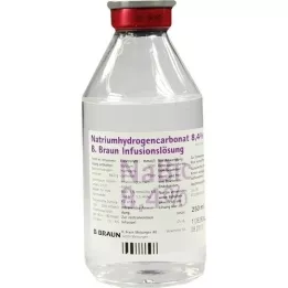 NATRIUMHYDROGENCARBONAT B.Braun 8.4% glass, 250 ml