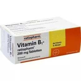 VITAMIN B1-RATIOPHARM 200 mg Tabletten, 100 St