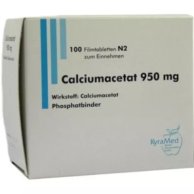 CALCIUMACETAT 950 mg Filmtabletten, 100 St