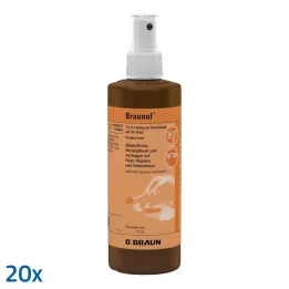 BRAUNOL Mucous membrane antiseptic, 20X250 ml