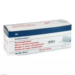 KURZZUGBINDE Cottonelast 10 cmx5 m, 10 pcs