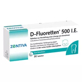 D FLUORETTEN 500 tablets, 30 pcs