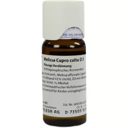 MELISSA CUPRO Culta D 3 Dilution, 50 ml
