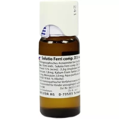 SOLUTIO FERRI comp.D 3 Dilution, 50 ml
