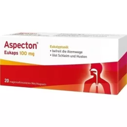 ASPECTON Eukaps 100 mg gastrointestinalis kapszulák, 20 db